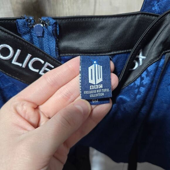 Dr Who TARDIS Dress Cosplay Costume Halloween Fit and Flare - Picture 5 of 6